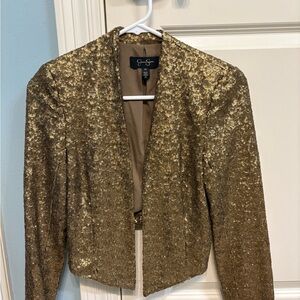 Gold Sequin Jacket